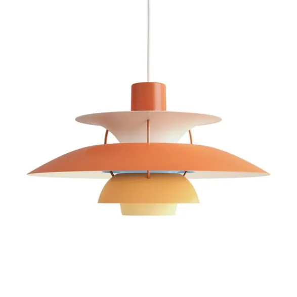 Louis Poulsen PH 5 pendel, hues of orange 50cm