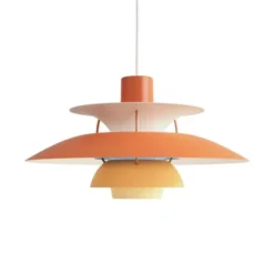 Louis Poulsen PH 5 pendel, hues of orange 50cm