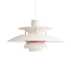 Louis Poulsen PH 5 pendel, modern white 50cm