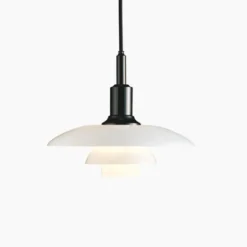 Louis Poulsen PH 3/2 pendel, svart/opal 29cm