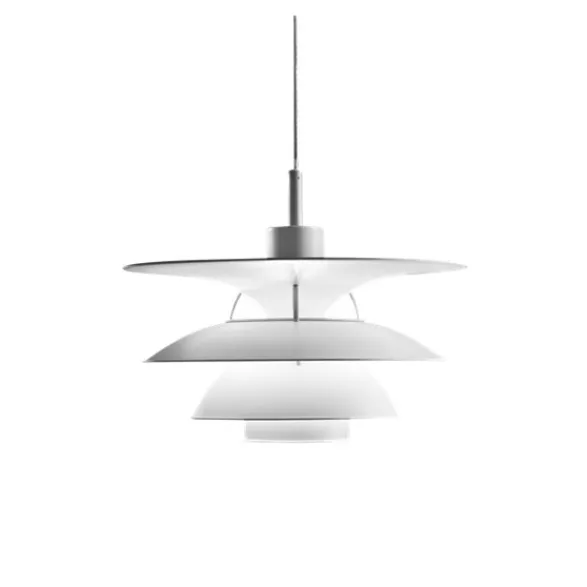 Louis Poulsen PH 5-4½ pendel, vit 46,6cm