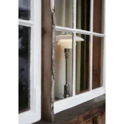 Louis Poulsen PH 2/1 portabel bordslampa, krom