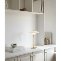 Louis Poulsen PH 2/1 portabel bordslampa, mässing