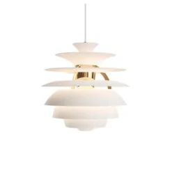 Louis Poulsen PH Snowball pendel E27 Brass/Soft White