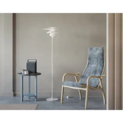 Belid Picasso golvlampa flat vit