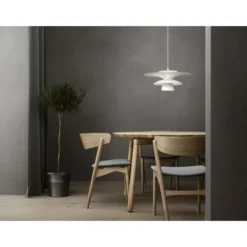Belid Picasso pendel flat vit