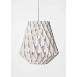 Pilke 28 pendel, vit 28cm
