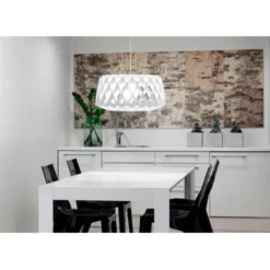 Pilke 60 pendel, vit 60cm