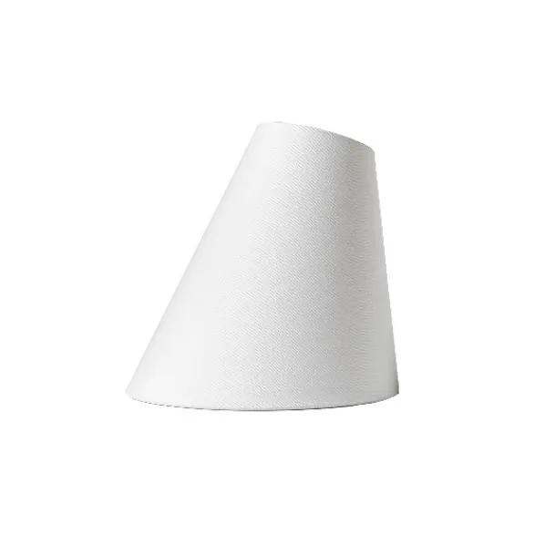 Armaturhantverk Pion skärm, vit 22cm