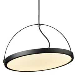 Halo Design Pivot Pendel, svart Ø40cm