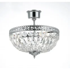 Norrsken Design Plafond Classic Liten Krom 35cm