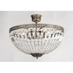 Norrsken Design Plafond Classic Stor Antikmässing 56cm