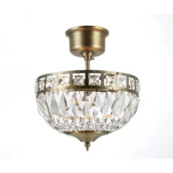Norrsken Design Plafond Flores Liten Antikmässing 25cm
