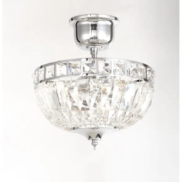 Norrsken Design Plafond Flores Liten Krom 25cm