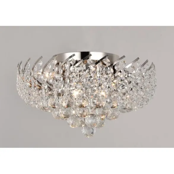 Norrsken Design Plafond Leonore Nickel 41cm