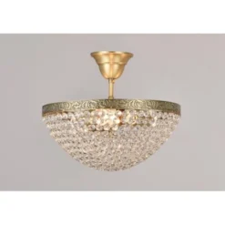 Norrsken Design Plafond Oscar Antikmässing 30cm