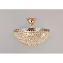 Norrsken Design Plafond Oscar Fransk Guld 30cm