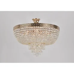 Norrsken Design Plafond Queen Fransk Guld 50cm