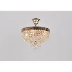Norrsken Design Plafond Queen Fransk Guld 30cm
