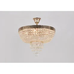 Norrsken Design Plafond Queen Fransk Guld 40cm