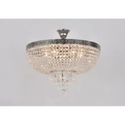 Norrsken Design Plafond Queen Nickel 50cm