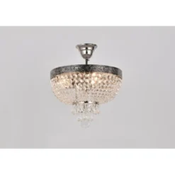 Norrsken Design Plafond Queen Nickel 30cm