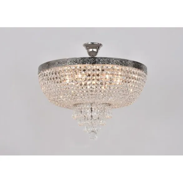 Norrsken Design Plafond Queen Nickel 50cm