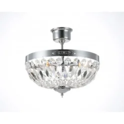 Norrsken Design Plafond Rhea Liten Krom 36cm
