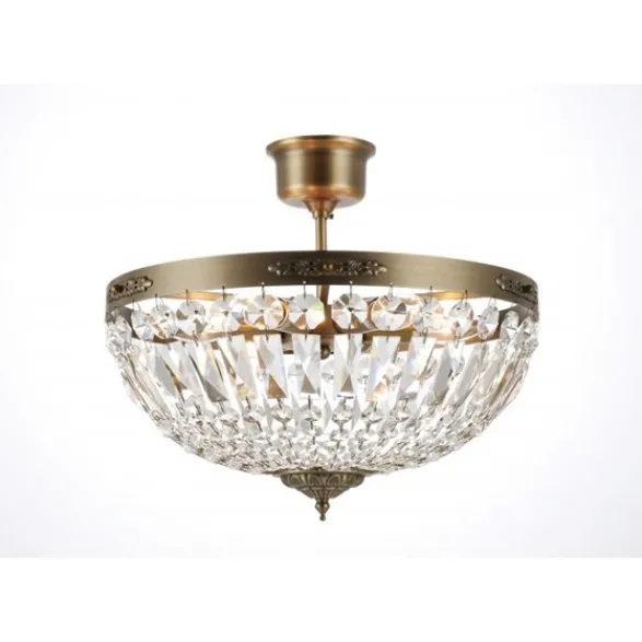 Norrsken Design Plafond Rhea Medium Antikmässing 42cm