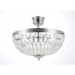 Norrsken Design Plafond Rhea Medium Krom 42cm