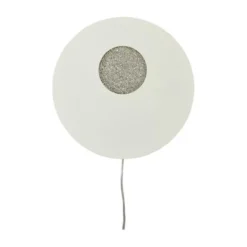 Aneta PLANET vägglampa vit/silver