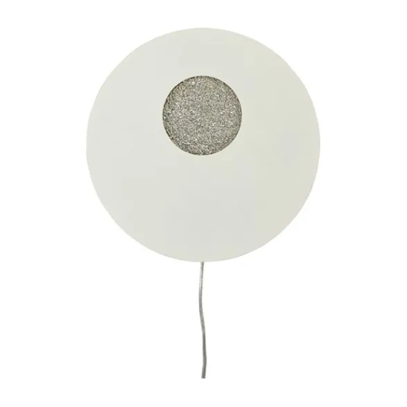 Aneta PLANET vägglampa vit/silver