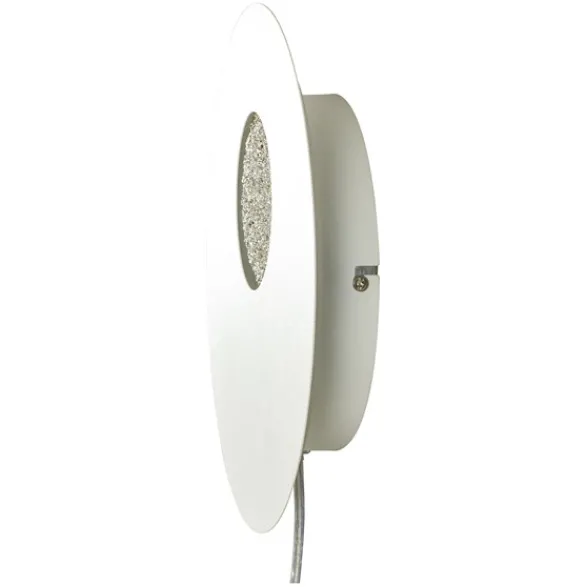 Aneta PLANET vägglampa vit/silver