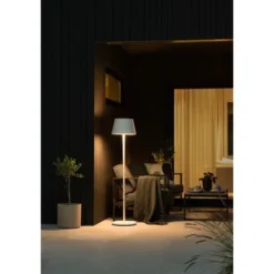 Konstsmide Pomezia golvlampa RGB, vit