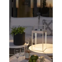 Konstsmide Portofino lanterna vit