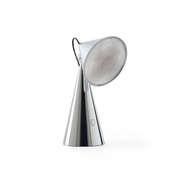 Tom Dixon Pose Portabel bordslampa Silver