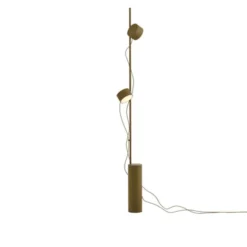 Muuto Post golvlampa, brungrön