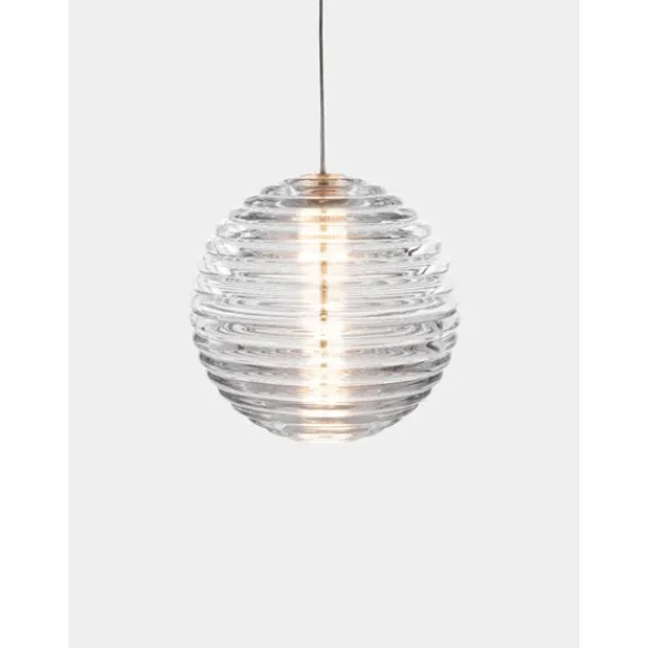 Tom Dixon Press Pendant Sphere Clear 2700K LED CB-CCC