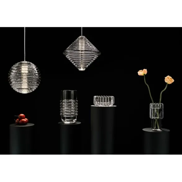 Tom Dixon Press Sphere Pendel, Glas
