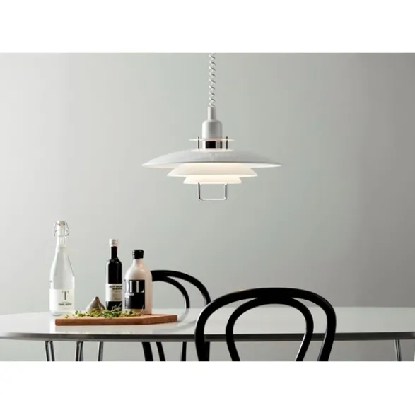 Belid Primus II pendel, vit/krom 43cm