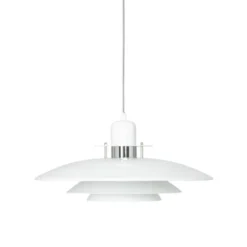 Belid Primus I pendel, vit/krom 43cm