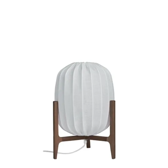 Watt & Veke Prisma bordslampa, ask/vit linne 42cm