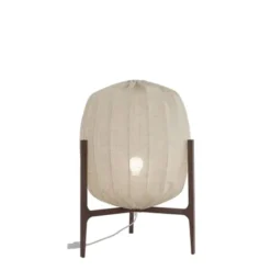 Watt & Veke Prisma golvlampa Dark ash / Natural