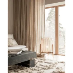Watt & Veke Prisma golvlampa Oak / Natural