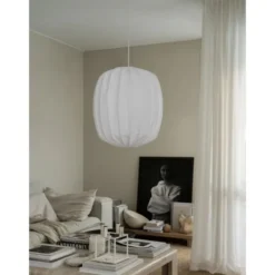 Watt & Veke Prisma takskärm, linen White 45cm