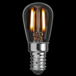 Unison Päron LED klar E14 0,8W 2200K dimbar