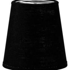 PR Home Queen Lampskärm Franza Svart 12cm