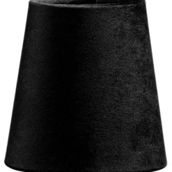 PR Home Queen Lampskärm Sammet Svart 10cm