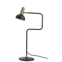 Co Bankeryd Ray bordslampa, svart/mässing 56cm