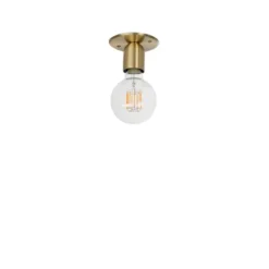 Belid Regal plafond infälld, mässing 10,5cm